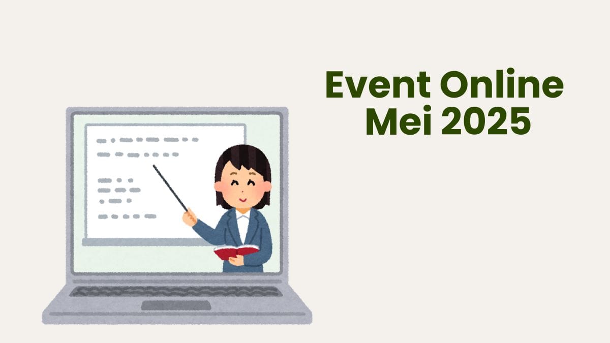 event online Mei 2025