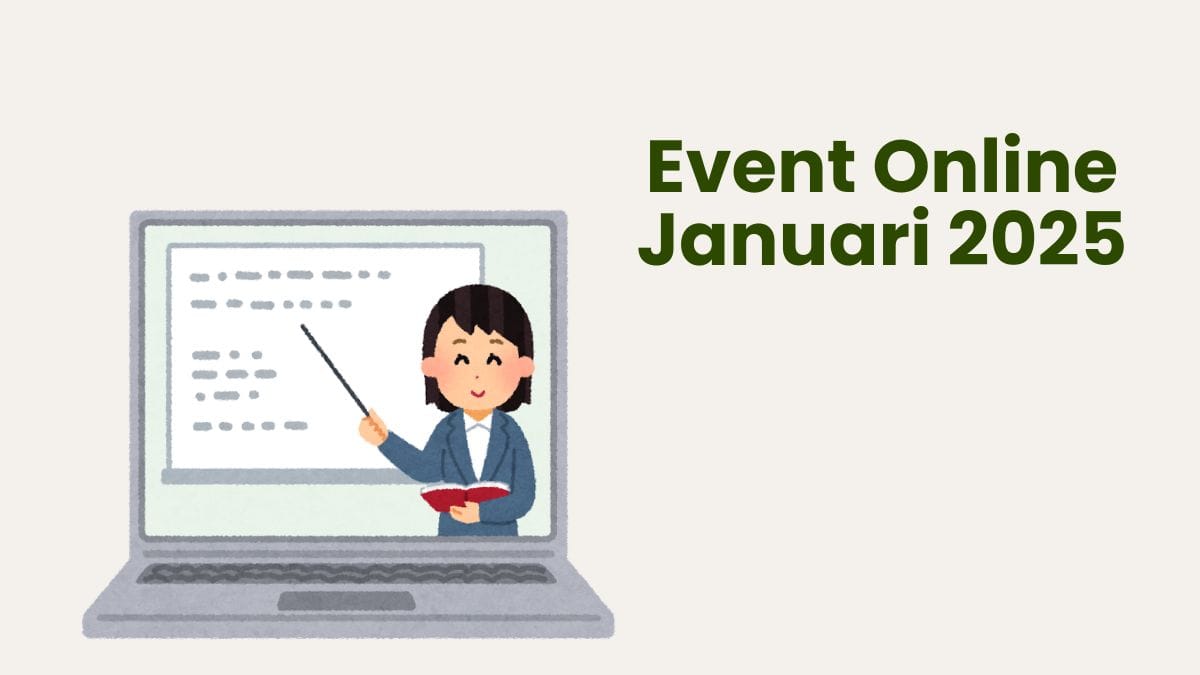 event online Januari 2025