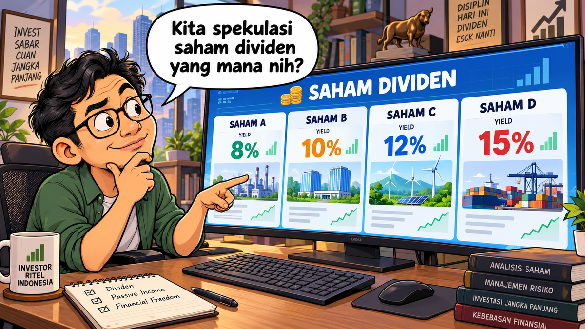 saham dividen