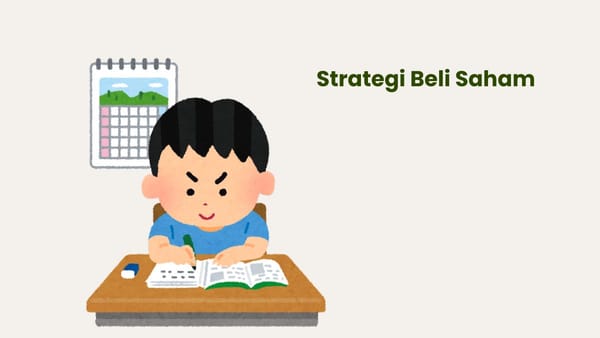 strategi beli saham