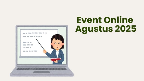 event online agustus 2025