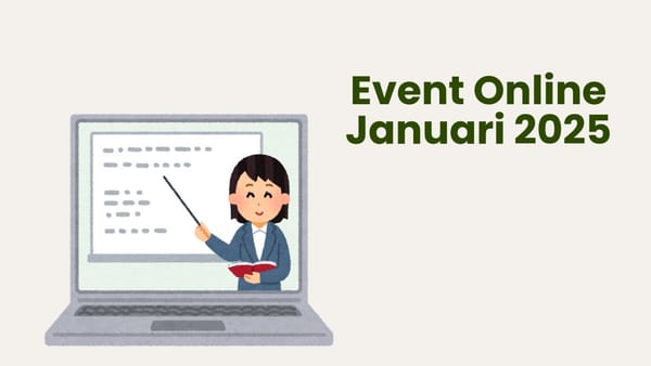 event online Januari 2025