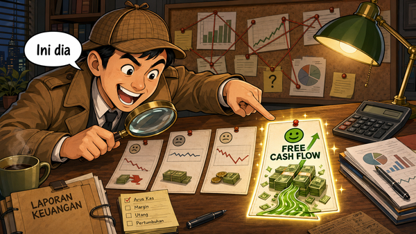 saham dengan free cash flow